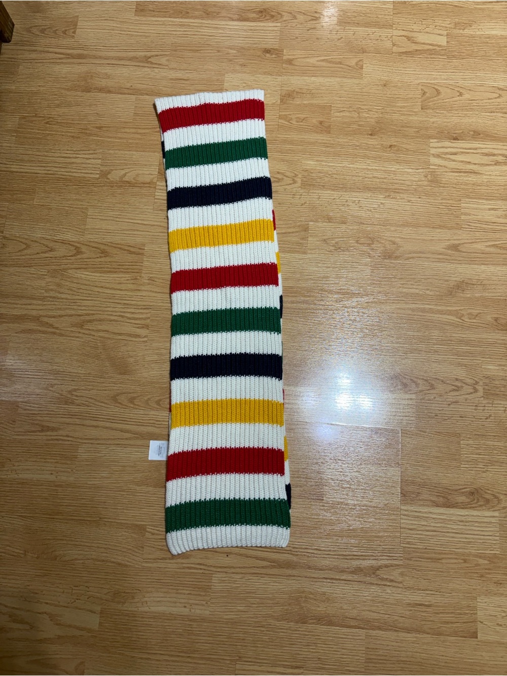 Hudson Bay Company Classic Stripes Women’s Knit Scarf.